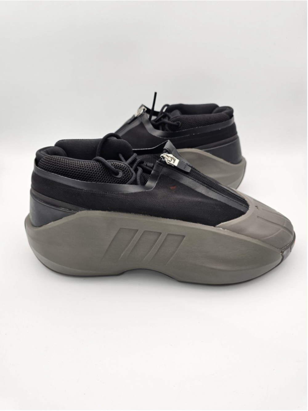 Size 9 - adidas Crazy IIInfinity Charcoal Basketball Shoes